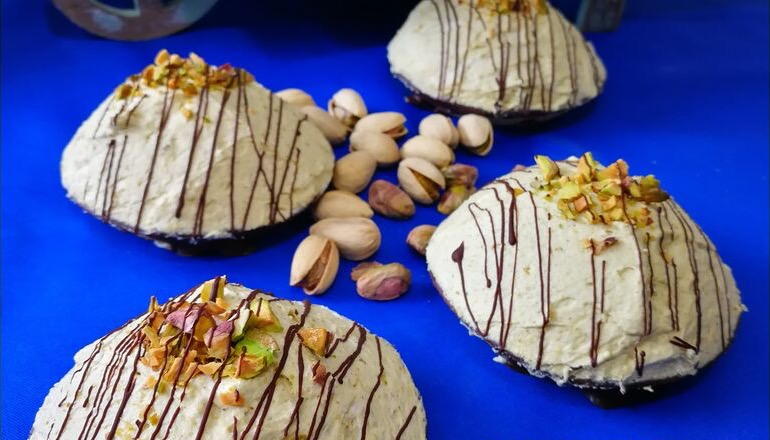 Pasteles de pistacho de Pastelería Valls
